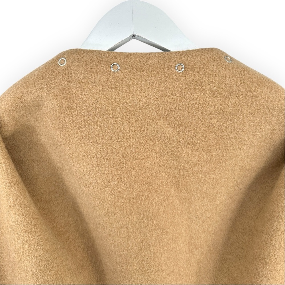 Acne Studios Camel Brown Oversized Wool Coat sz N/A - Picture 3 of 9